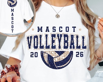 Volleyball Svg Png, Volleyball Team Template Svg, Volleyball Mom Svg, Volleyball Team Shirts  front back Svg Png, Svg Files for Cricut