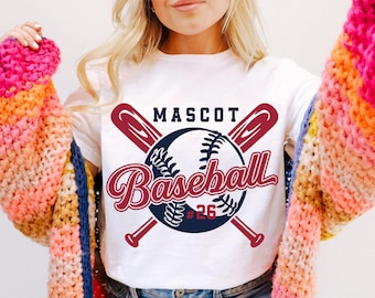 Baseball Svg Png, Baseball Team Template Svg Png, Baseball Mom Svg, Svg Files for Cricut, Baseball Team Shirts Svg Png, Baseball Logo Svg
