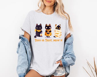 Cute Halloween Ghost Boo Cat Png, Halloween Cat PNG, Halloween Shirt Png, Halloween Pumpkin Cat Png, Autumn Sublimation Design Shirt