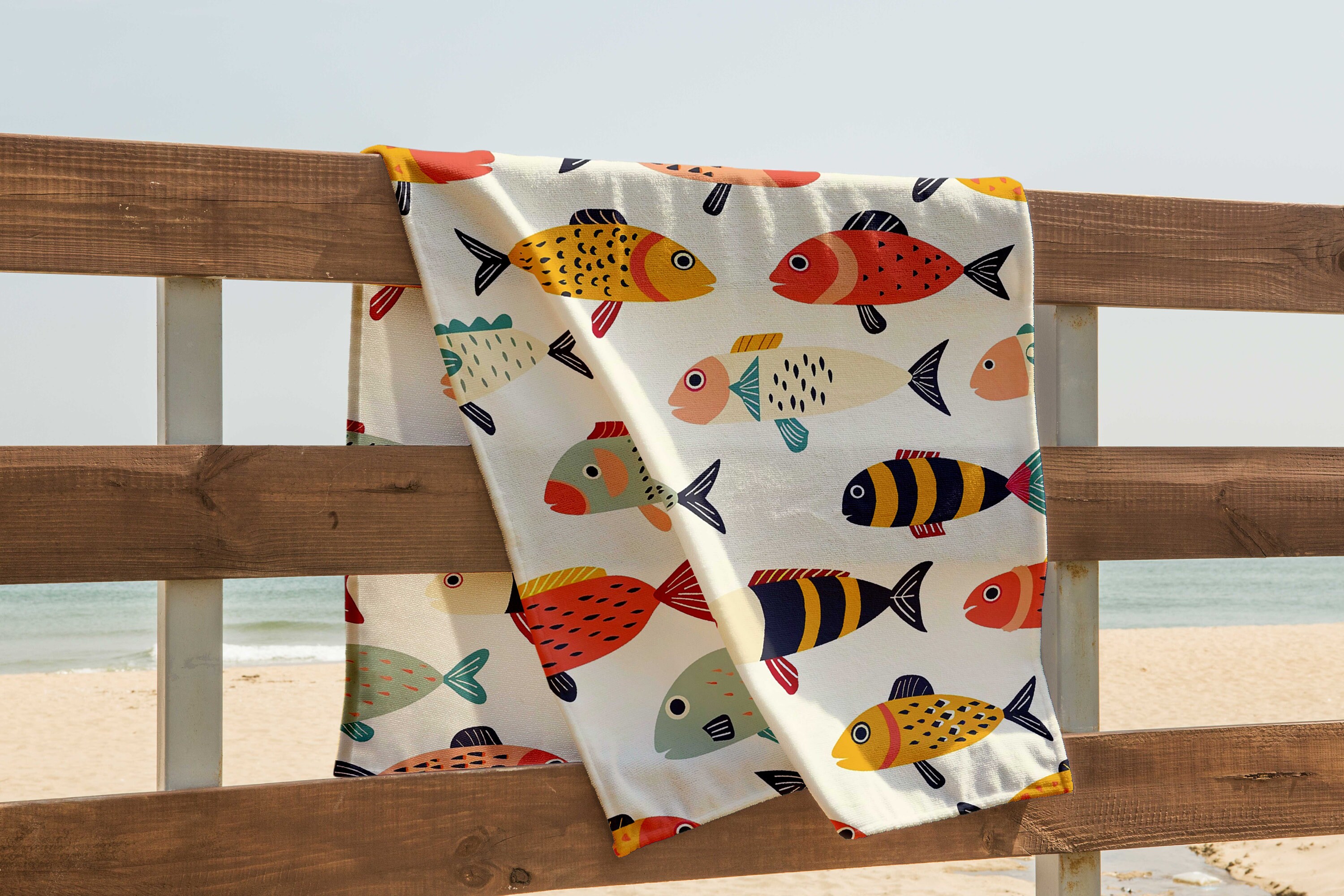 Cute Fish Seamless Patterns, Colorful Fish Design for Crafts - Cute ...