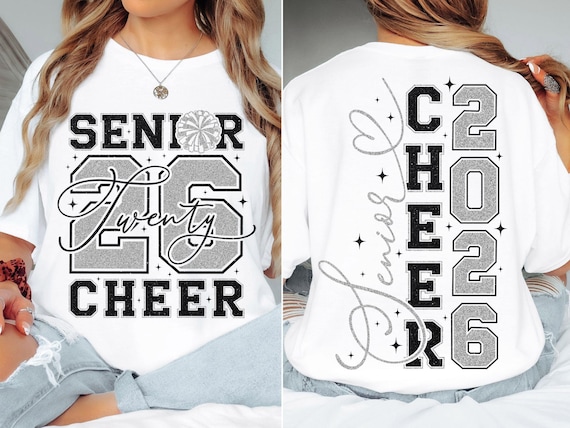Cheer Senior Svg Png, Senior 2026 Svg, Senior Svg, Graduate Svg, Graduation Svg, Class of 2026 Svg, 2026 Grad Svg, Svg Files for Cricut, PNG