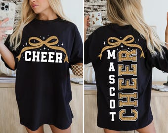 Cheer Svg Png, Cheerleading Svg, Cheerleader front back Svg, Cheer Mom Svg, Pom poms Svg, Megaphone Svg, Archivos Svg para Cricut