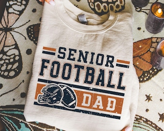 Senior Football Dad 2026 svg, Png Dxf Eps, Fußball-Vater, Varsity Abschluss-Schnitt-Datei, Klasse von 2026, Silhouette Cameo, Cricut, Abschluss