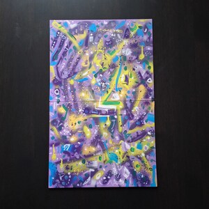 Entstehung Acryl-Gemälde