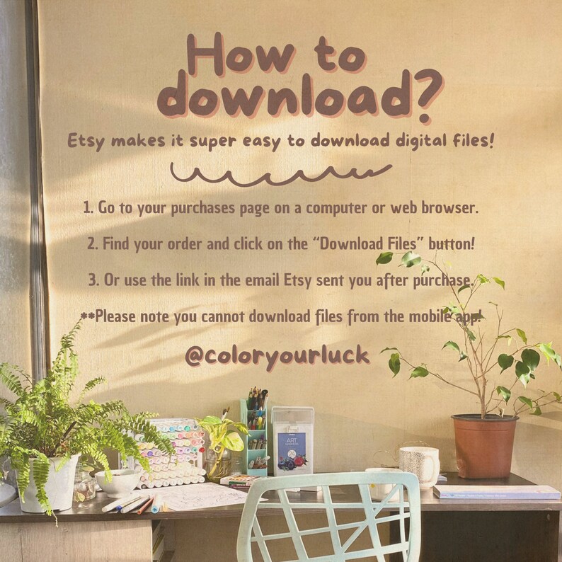 Cute Animals Simple Coloring Page for Teens and Adults - Printable or Digital Colouring Sheet with Cozy and Aesthetic Vibes image 9