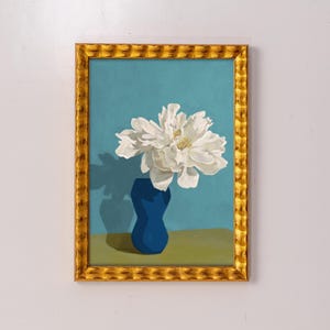 Custom Vintage Gold Wood Picture Frame: A2 Plexiglass Wall Decor
