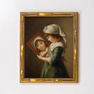 Vintage Aged Gold Bamboo Style Wood Picture Frame: 8x10, 11x14