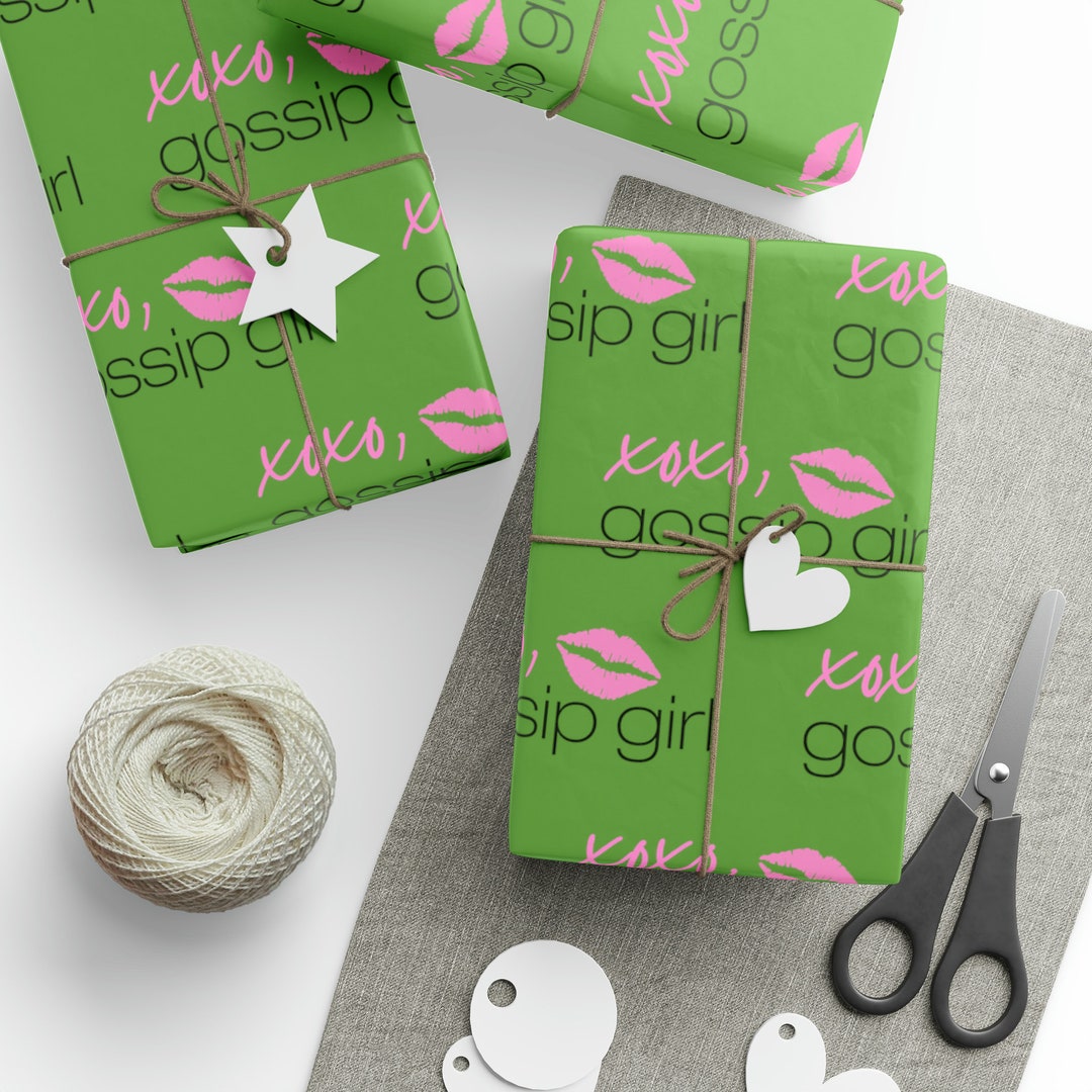 Gossip Girl Christmas Gift Wrapping Paper XOXO Gossip Girl Etsy Australia