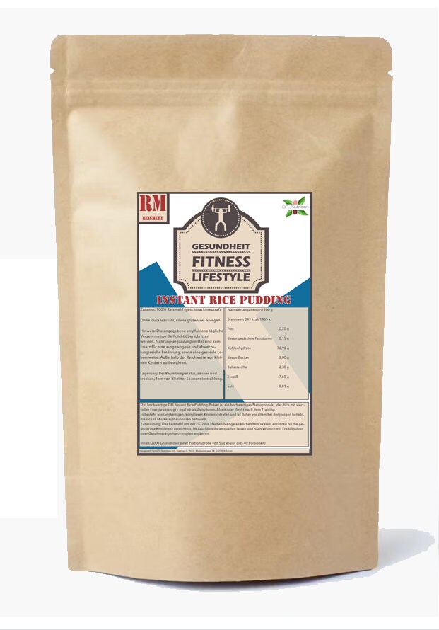 2 kg di farina di riso - migliore qualità