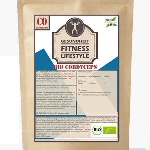 120 capsules organic cordyceps