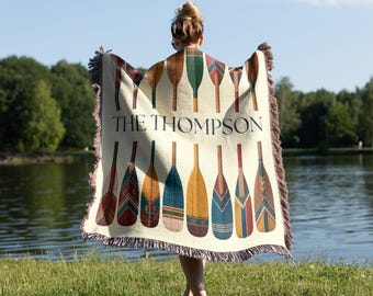 Lakehouse Decor Personalized Throw Lake House Gifts House Warming Gift for Couples Lakehouse Decoration Housewarming Blanket New Home Owner
