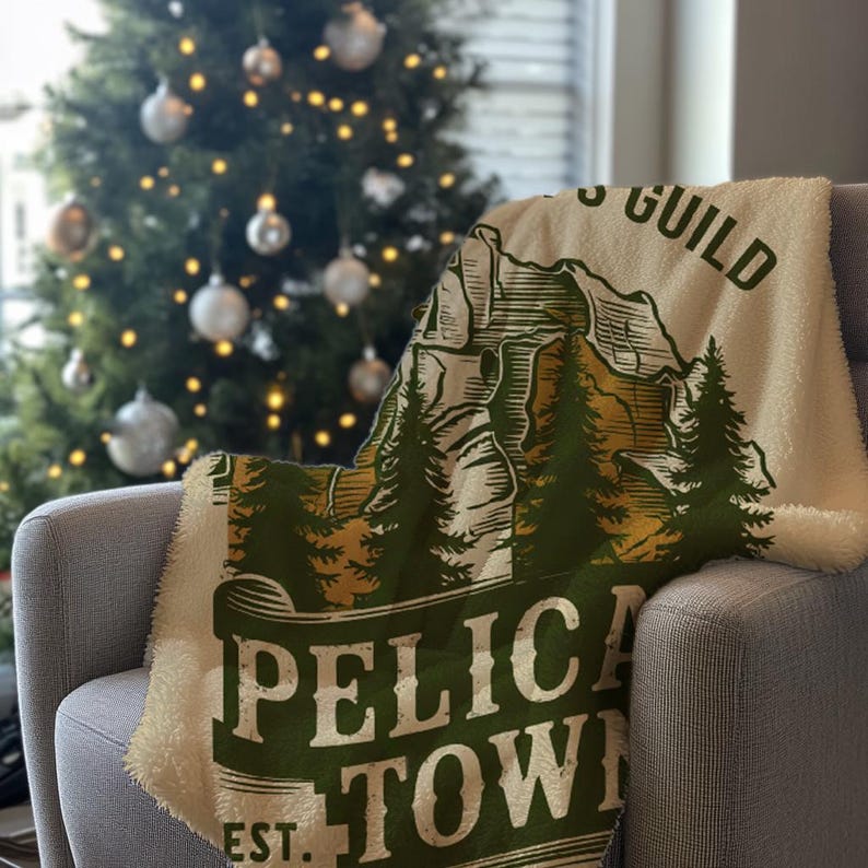 Adventurer’s Guild Pelican Town Stardew Valley Blanket, Stardew Gifts ...