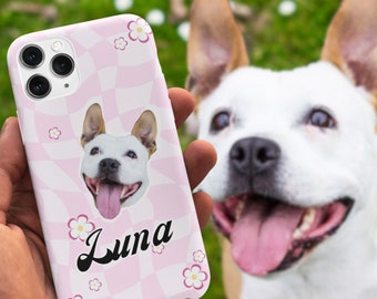 Phone Case - Custom Pet Design - Photo & Name - Custom Dog Phone Case - Custom Cat Phone Case - Personalized Phone Case - Cat iPhone Case