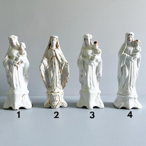Virgin in Paris porcelain, early 20th century