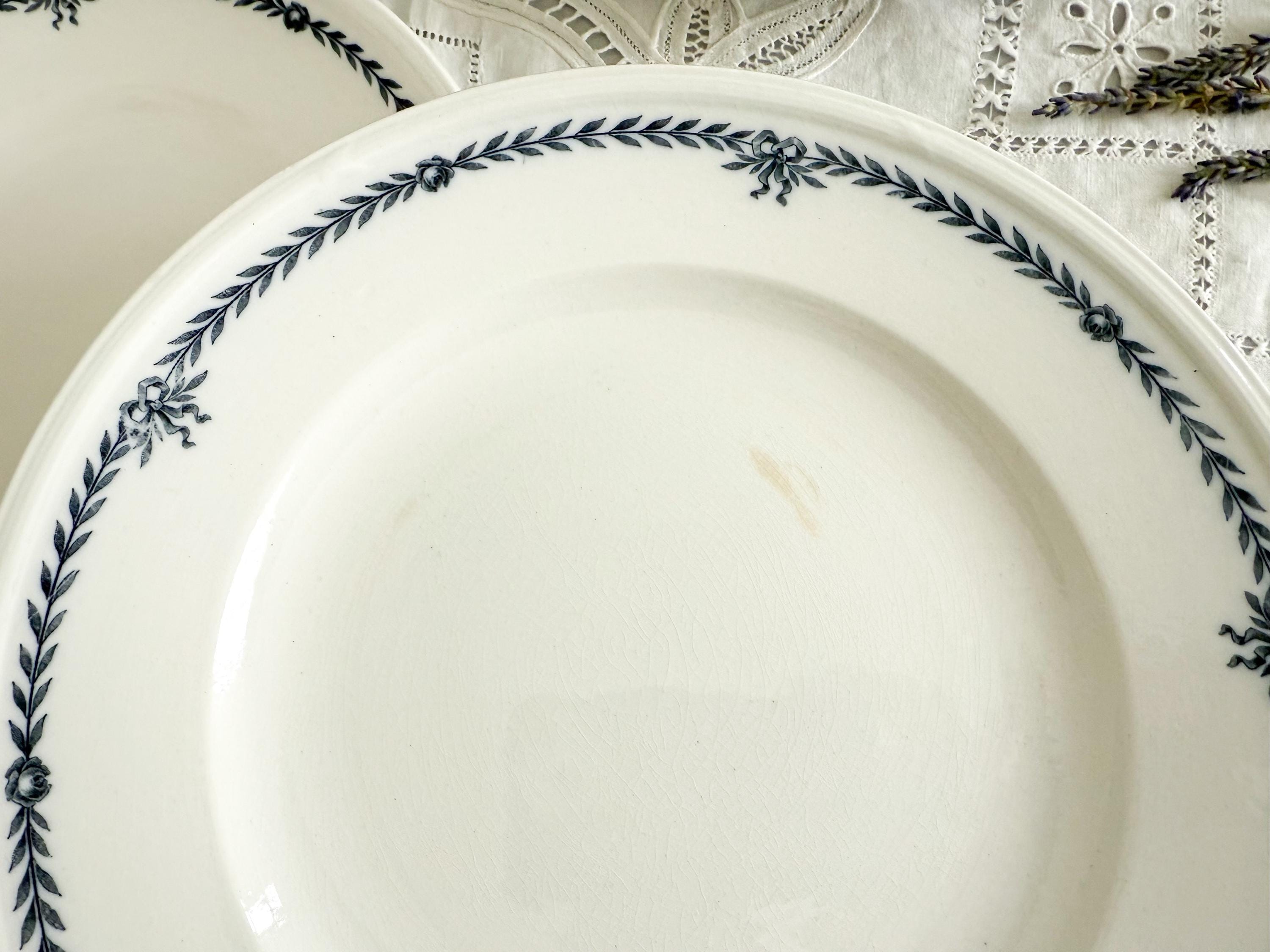 ビレロイ＆ボッホのディナープレート6枚、20世紀初頭 - Etsy 日本