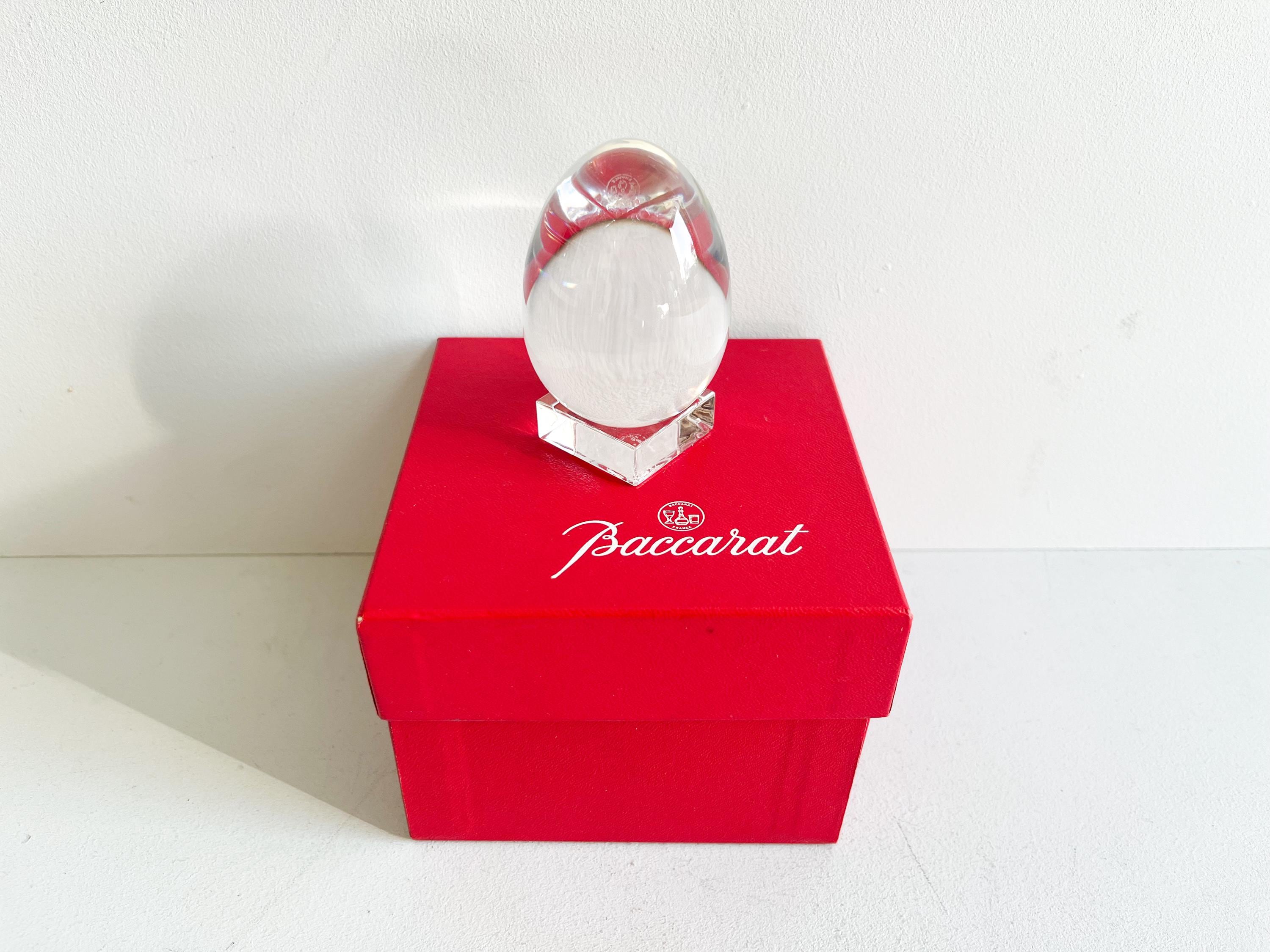 Baccarat Egg - Etsy