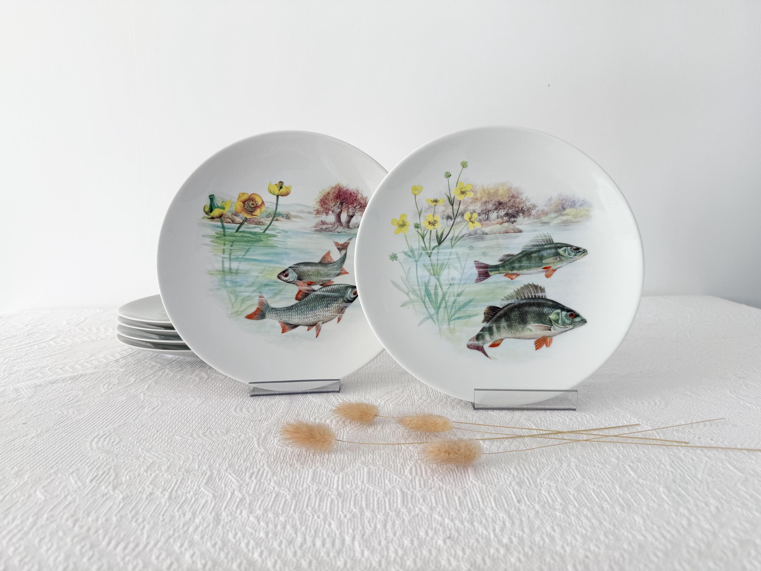 Vintage philippe deshoulieres limoges plates - Etsy 日本