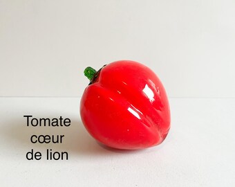 ガラスに入った果物と野菜、ムラーノ様式、イタリア、20世紀半ば
