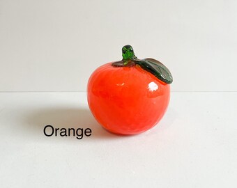 ガラスに入った果物と野菜、ムラーノ様式、イタリア、20世紀半ば