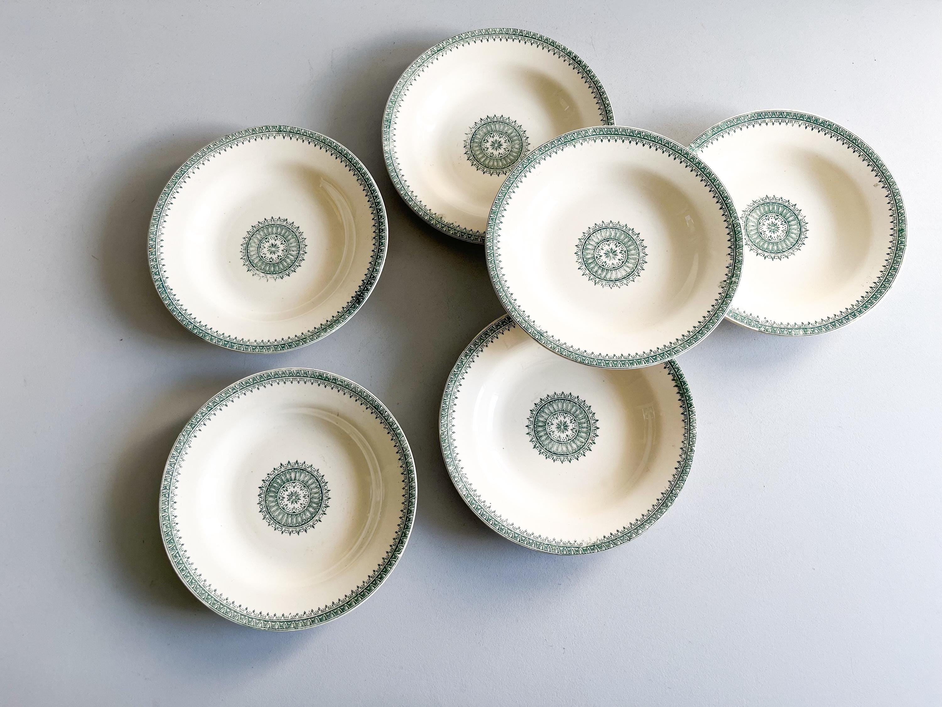 Creil soup plate - Etsy 日本