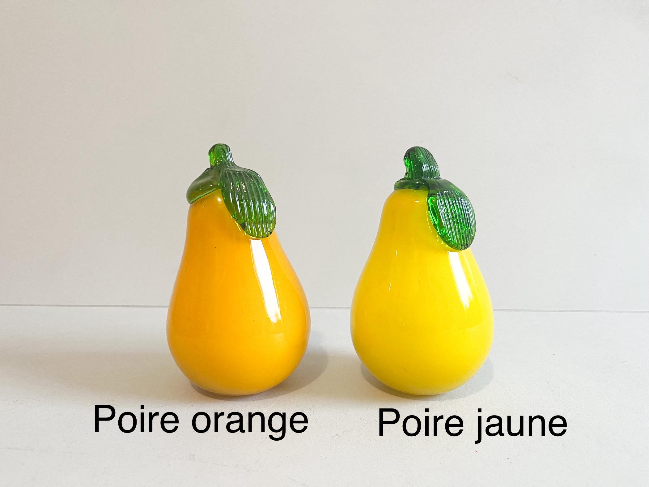 イタリア製ガラス野菜ガラスフルーツ ガラスに入った果物と野菜、ムラーノ様式、イタリア、20世紀半ば