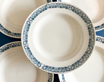 5 flat plates + 5 soup plates, Marcel model, Longchamp