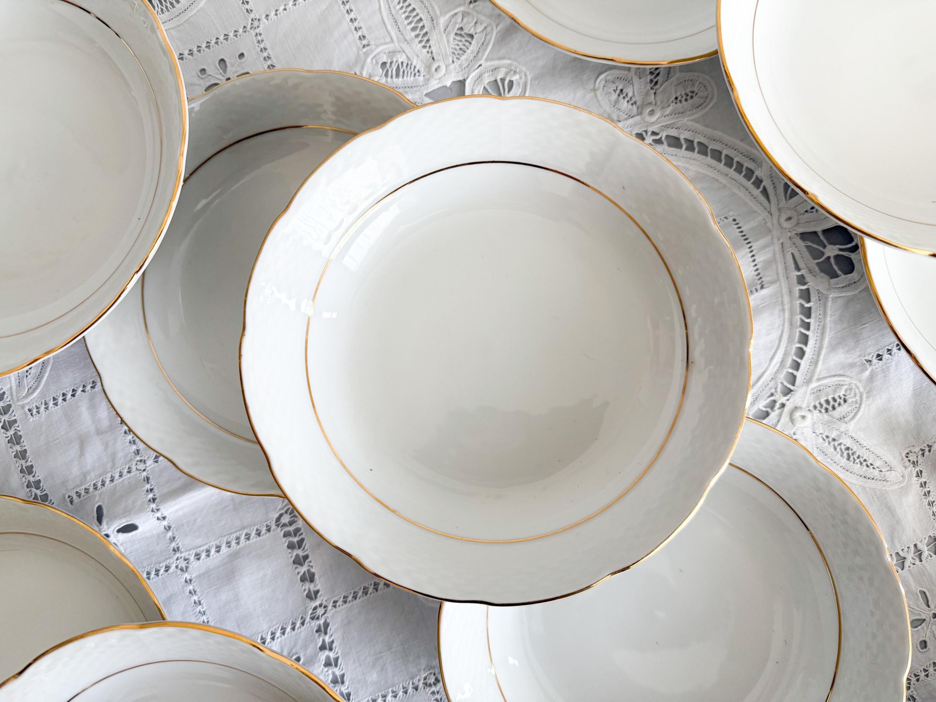 Set De 2 Sucriers THUN LA - Porcelaine Blanche Pure, Design Essentiel Et Polyvalent