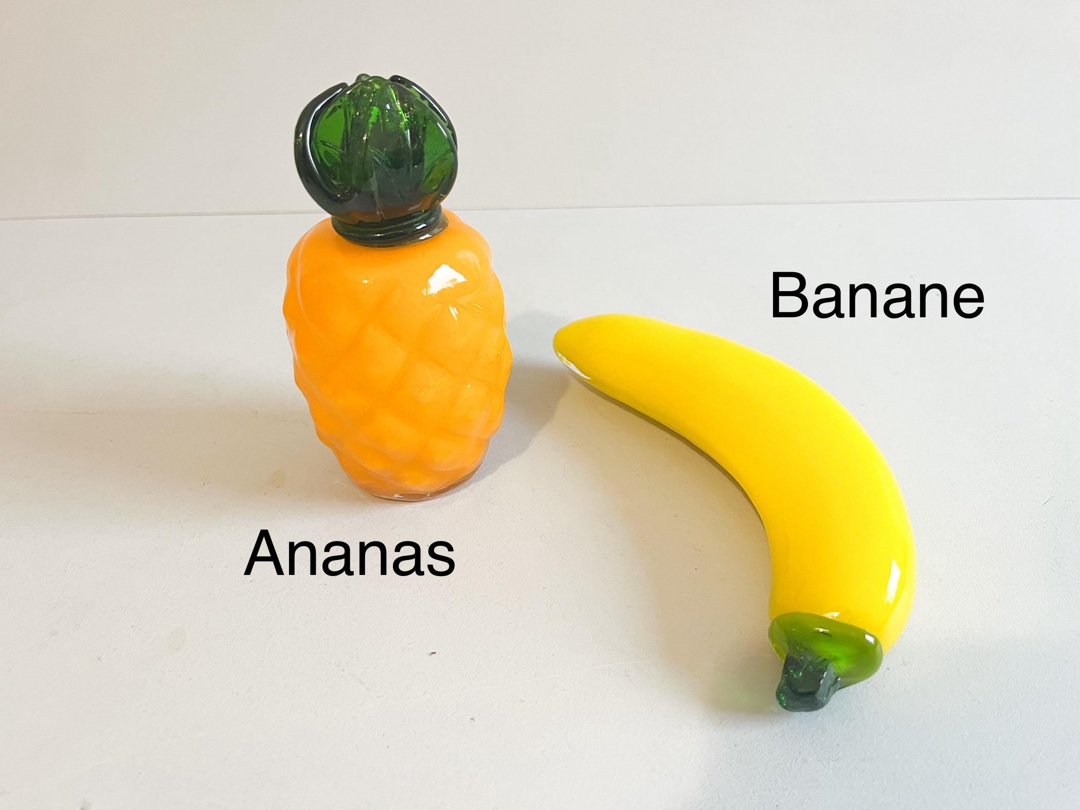 ガラスに入った果物と野菜、ムラーノ様式、イタリア、20世紀半ば