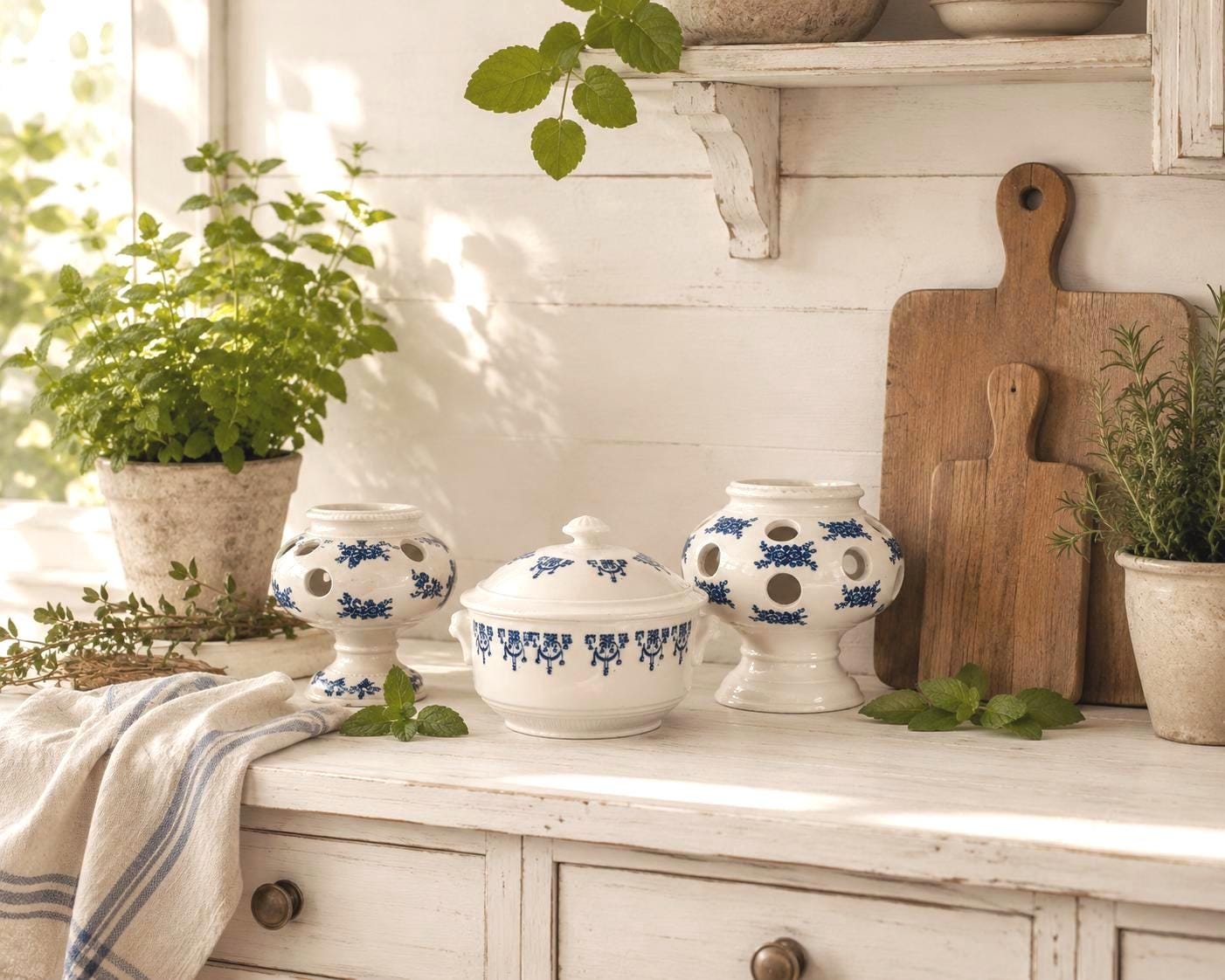 Antique St Uze Pottery - Etsy