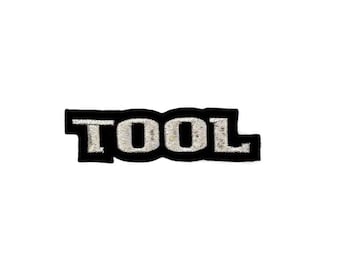 Official Tool Standard Patch | Opiate Logo Woven Patch | Iron-On Applique | Progressive Rock Band Merchandise 10,5 x 3 cm