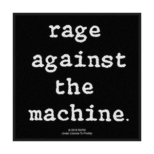 Rage Against the Machine Patch – 9,5 x 9,5 cm – Aufnäher Band – RATM Stoffpatch – Rock Metal Protest