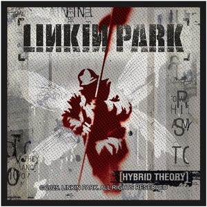 Linkin Park Aufnäher - HYBRID THEORY Patch 10 x 10 cm Nu Metal Rock