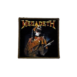 Megadeth Aufnäher – Trooper Patch – So Far, So Good... So What! (8 × 8 cm) zum Aufbügeln