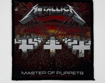 Vintage Metallica Master of Puppets First Pressing CD Elektra
