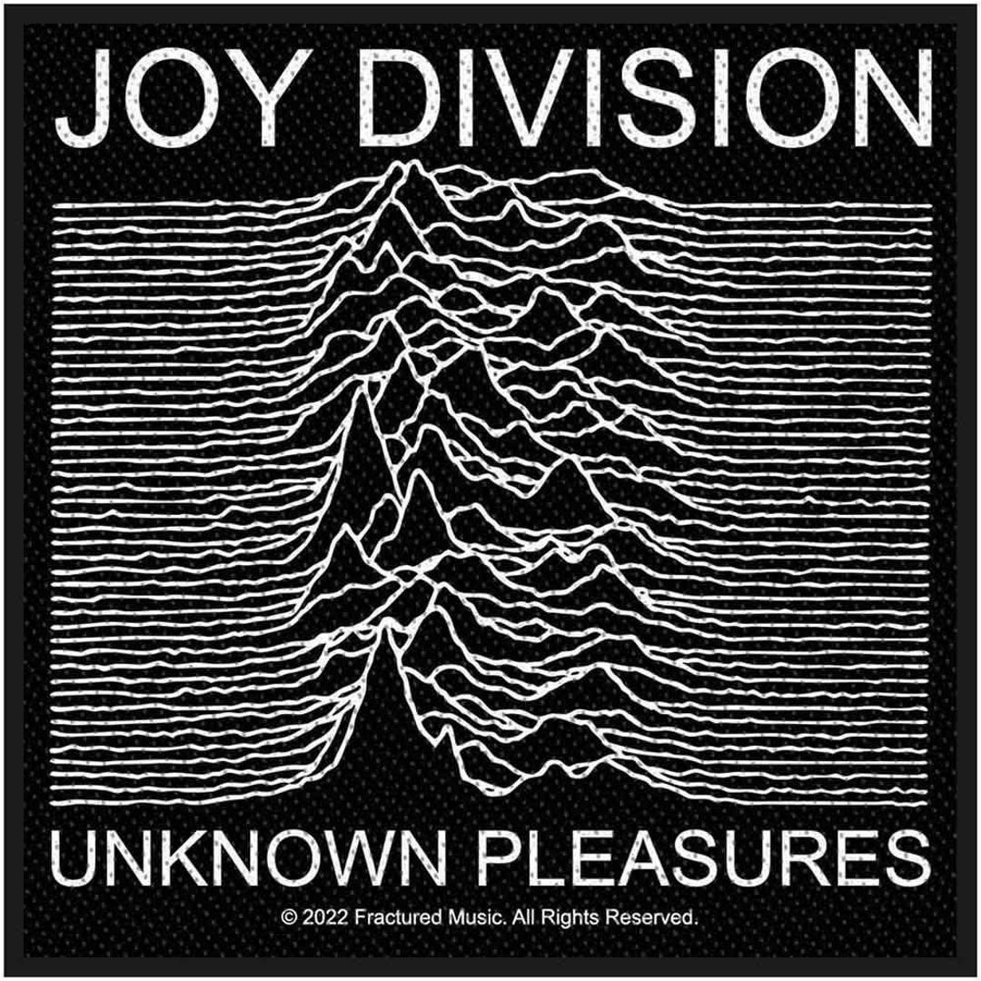 Joy Division Patch – Unknown Pleasures – 10 X 10 Cm – Woven Post