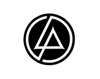 Linkin Park Patch – Round Concentric Logo (8 cm) – Iron-On Nu Metal Patch