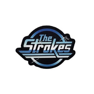 The Strokes Patch – Official Licensed – OG Magna Design – Indie Rock Band – Iron-On Printed Patch – 10 x 7 cm