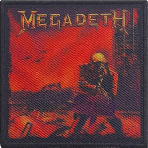 Megadeth strijkpatch – Peace Sells patch (8x8cm)
