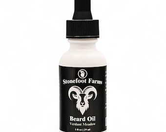 Verdant Meadow Beard Oil, Jojoba, Argan & Lavender Scented