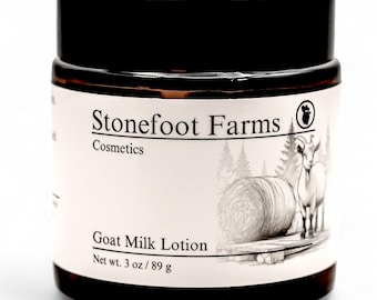 Goat Milk Lotion for Eczema & Sensitive Skin – Natural Face and Body Moisturizer