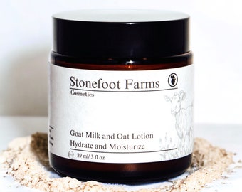 Moisturizing Goat Milk Lotion | Natural Skincare Products | Face and Eczema Cream