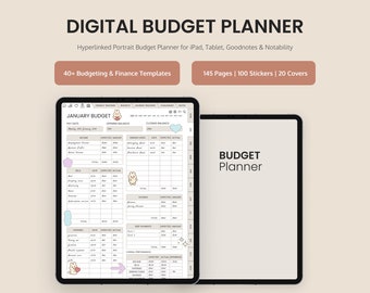 GoodNotes Planner for iPad Finance Planner Weekly Paycheck Digital Budget Digital Budget Planner Finance Tracker Weekly Budget Template