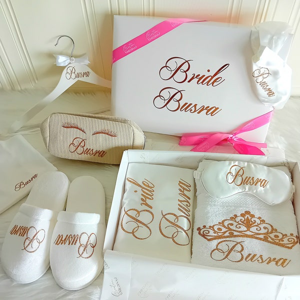 coffret mariée personnalisé, coffret mariage personnalisé, box mariée, box mariage, coffret cadeau personnalisé, bride box, bridal box, EVJF