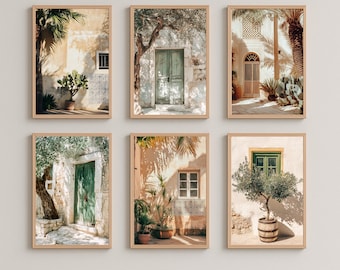 Mexican Wall Art Set, Set of 6 Mexico Prints, Mexican Wall Decor, Mexico City Photography, Mexico Gallery Wall Set