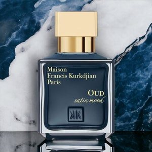 MAISON FRANCIS KURKDJIAN Oud Satin Mood 1ml 2ml 5ml 10ml Échantillon Parfum unisexe oriental rose ambre Échantillon de parfum pratique image 1