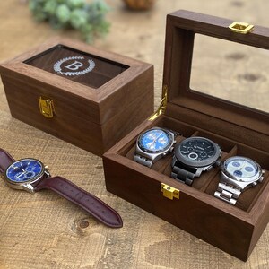 Personalized Watch Box: Custom Watch Case Organizer image 9
