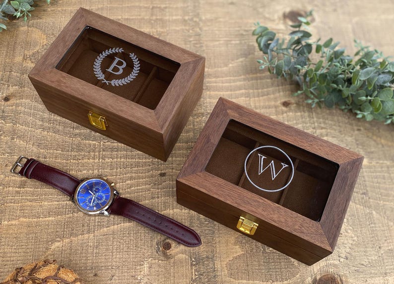 Personalized Watch Box: Custom Watch Case Organizer image 10