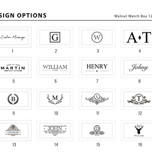 Personalized Watch Box: Custom Watch Case Organizer image 4