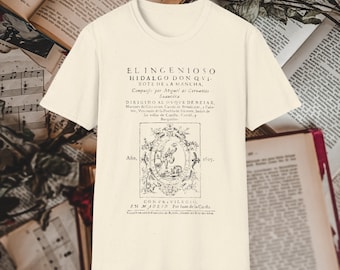 Don Quixote T-Shirt: Miguel de Cervantes First Edition Facsimile