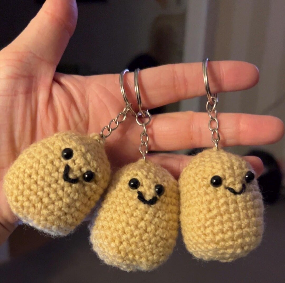 Tater Keys Potato Key Rings - Etsy UK